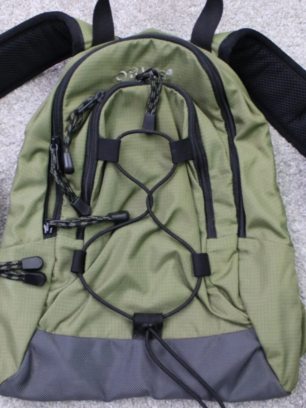 Orvis Fly Fishing Backpack Adult Green Safe Passage Pack 3 Bag Compartment